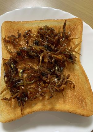 いかなごトースト-レシピのメイン写真
