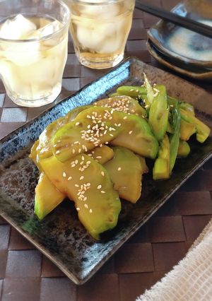 生ザーサイのオイスターステーキ。-レシピのメイン写真