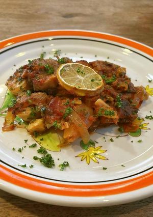 ギリシャ料理　魚のオーブン焼き-レシピのメイン写真