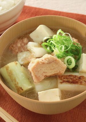 シーチキンと長ねぎのおみそ汁-レシピのメイン写真