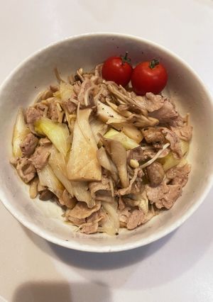 豚バラきのこ(基本)-レシピのメイン写真