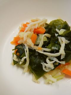 切干大根の酢の物☆給食メニュー-レシピのメイン写真
