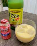 飲み方アレンジ☆シークワーサーヤクルト割