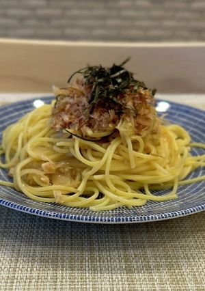 ツナのにんにく醤油パスタ-レシピのメイン写真