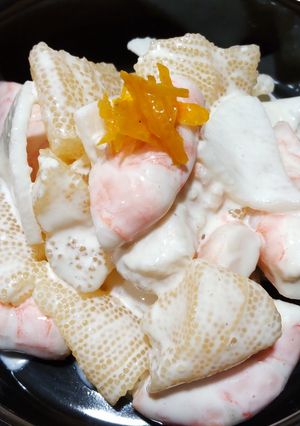 数の子と海老のわさびマヨネーズ和え-レシピのメイン写真