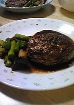 えりんぎ入り豆腐ハンバーグ＠-レシピのメイン写真