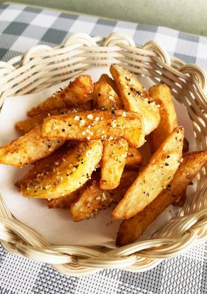 ポテトフライ♪ガーリックソルト-レシピのメイン写真