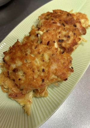 余ったロティサリーチキンでチーズ焼き-レシピのメイン写真