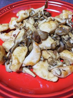 鶏むね肉ときのこの甘辛生姜炒め-レシピのメイン写真