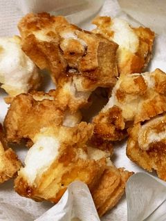 お餅消費 簡単揚げ餅 おやつ、お茶受けに-レシピのメイン写真