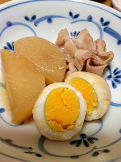 大根と玉子と豚バラ肉の煮物☆-レシピのメイン写真