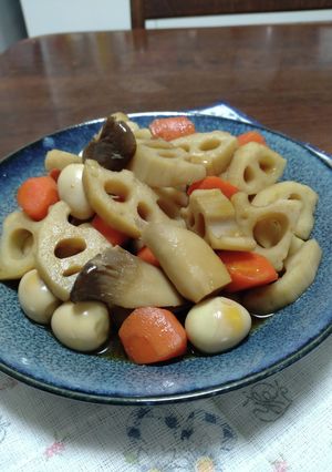 野菜の煮物+うずら卵-レシピのメイン写真