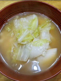 トロ~リかぶと白菜のお雑煮-レシピのメイン写真