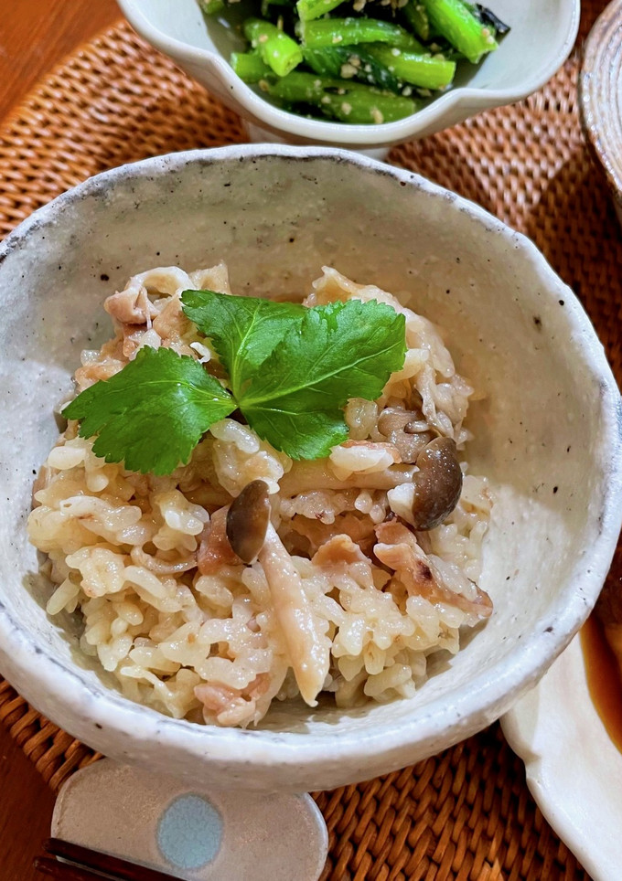 豚バラときのこの炊き込みご飯♩-レシピのメイン写真