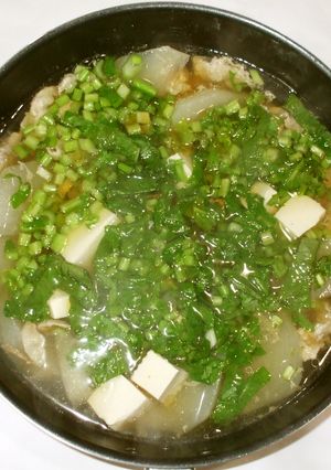 かぶ豚肉スープ♪便意はあるのに出ない方に-レシピのメイン写真