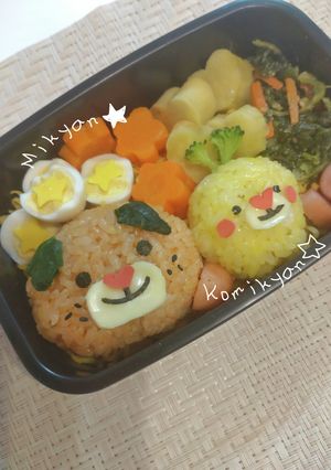 キャラ弁★みきゃん-レシピのメイン写真
