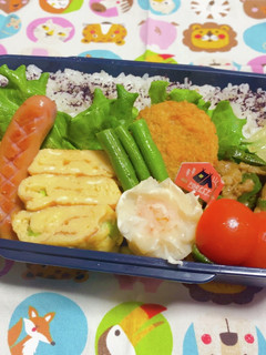 時短お弁当盛り付け記録 中華 青椒肉絲-レシピのメイン写真