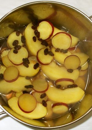 さつま芋りんご蜂蜜煮♪簡単便秘に漢方薬膳-レシピのメイン写真