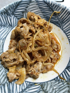 簡単おつまみ 豚もやしキムチ味-レシピのメイン写真