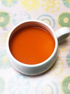 玉ねぎの皮茶で野菜ジューススープ-レシピのメイン写真