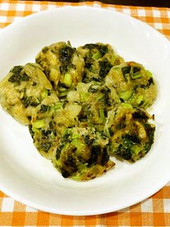 小松菜入り包まない餃子-レシピのメイン写真