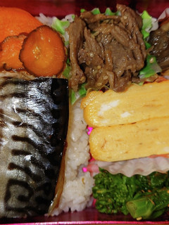 サバ塩焼き プルコギビーフ 弁当-レシピのメイン写真