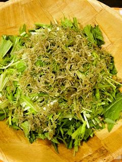 水菜とじゃこのパリパリ和え-レシピのメイン写真