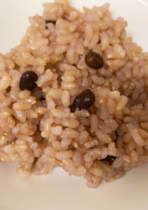 炊飯器でFTWプレートを使った酵素玄米-レシピのメイン写真