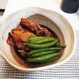 小いかといんげんの煮物