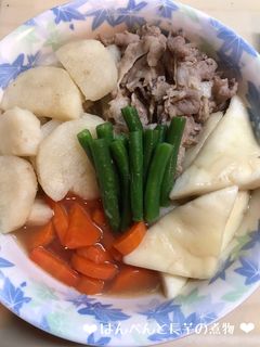 はんぺんと長芋の煮物♪-レシピのメイン写真
