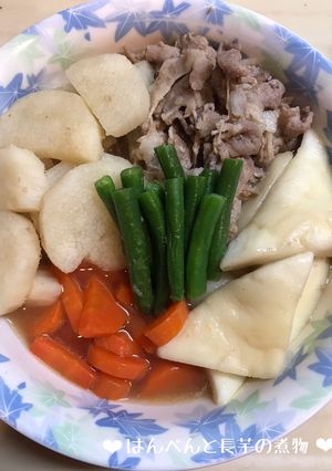はんぺんと長芋の煮物♪-レシピのメイン写真