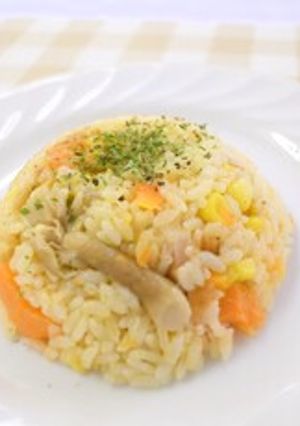 にんじんピラフ-レシピのメイン写真