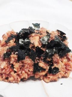 牛肉とレンコンの即席味噌おこわ-レシピのメイン写真
