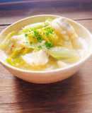 白だしで簡単！白菜とタラの和風あん