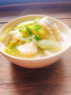 白だしで簡単!白菜とタラの和風あん-レシピのメイン写真
