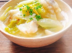 白だしで簡単！白菜とタラの和風あん-レシピのメイン写真