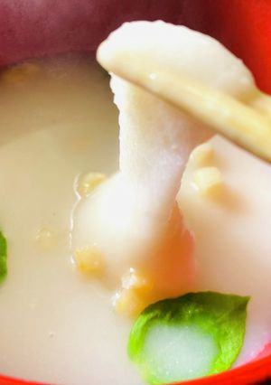 【もち活用】ポタージュスープもち-レシピのメイン写真