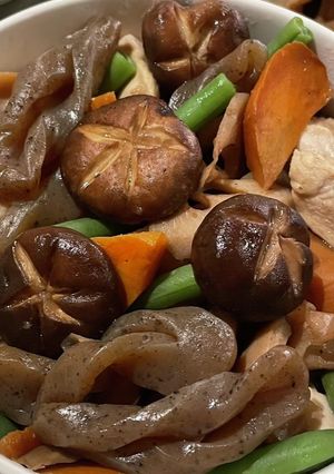 塩麹で作る筑前煮/お節料理-レシピのメイン写真