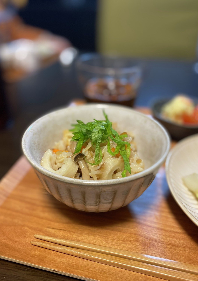 おこわ風ちくわの炊き込みご飯-レシピのメイン写真