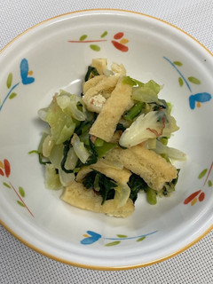 ≪学校給食≫チンゲンサイのみそ和え-レシピのメイン写真