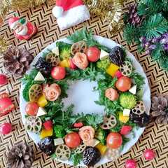 A picture of リースサラダ.