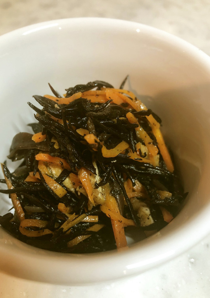 純和風　ひじきとキクラゲの煮物-レシピのメイン写真