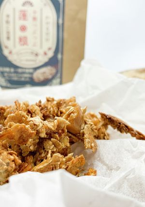 十割つぶつぶ蓮根でグラノーラ-レシピのメイン写真