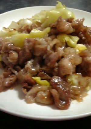 簡単!豚とキャベツのさっぱり焼き-レシピのメイン写真