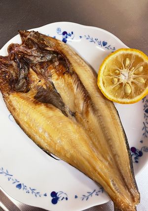 冷凍ホッケの干物をグリルで焼く-レシピのメイン写真