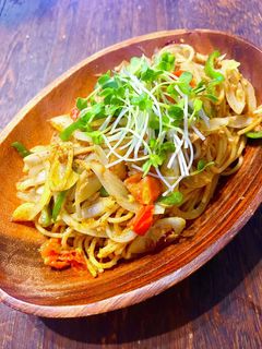 ツナカレーパスタ-レシピのメイン写真