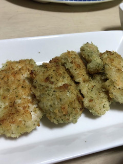 鶏むね肉のマヨパン粉焼き✩-レシピのメイン写真