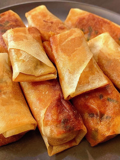 揚げずに焼くだけ!エノキの味噌春巻き-レシピのメイン写真