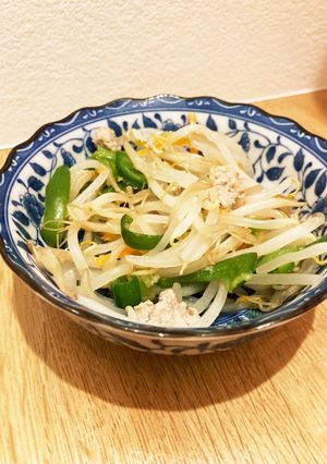 お財布に優しい♪学校のもやしソテー♪-レシピのメイン写真