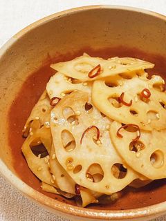 シャキシャキピリ辛レンコンのきんぴら-レシピのメイン写真